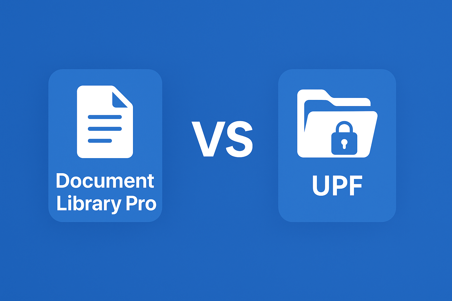 Document Library PRO vs User Private Files PRO