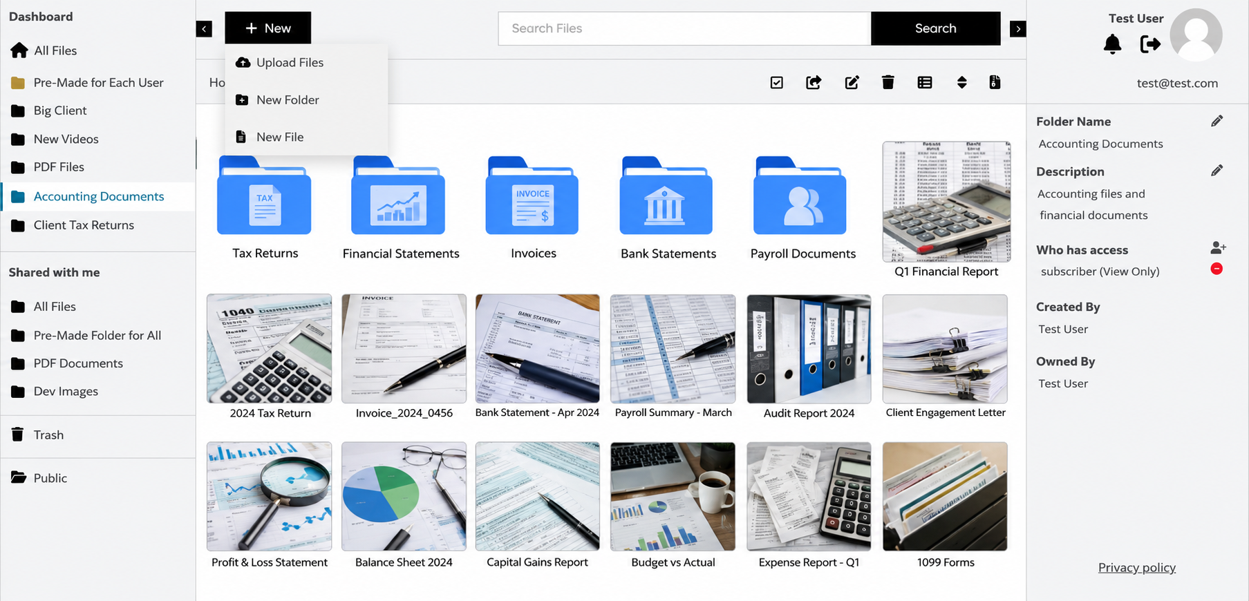 Client Portal for Accountants